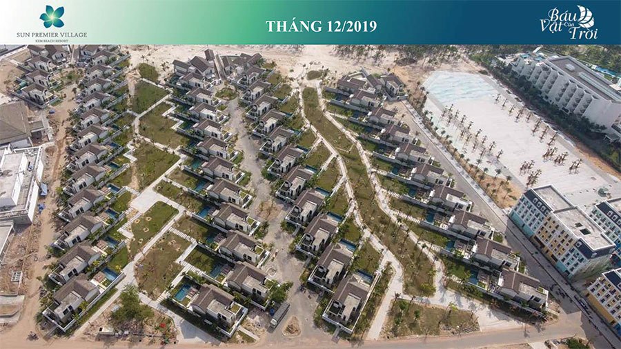 Tiến độ xây dựng Sun Premier Village Kem Beach Resort tháng 12/2019