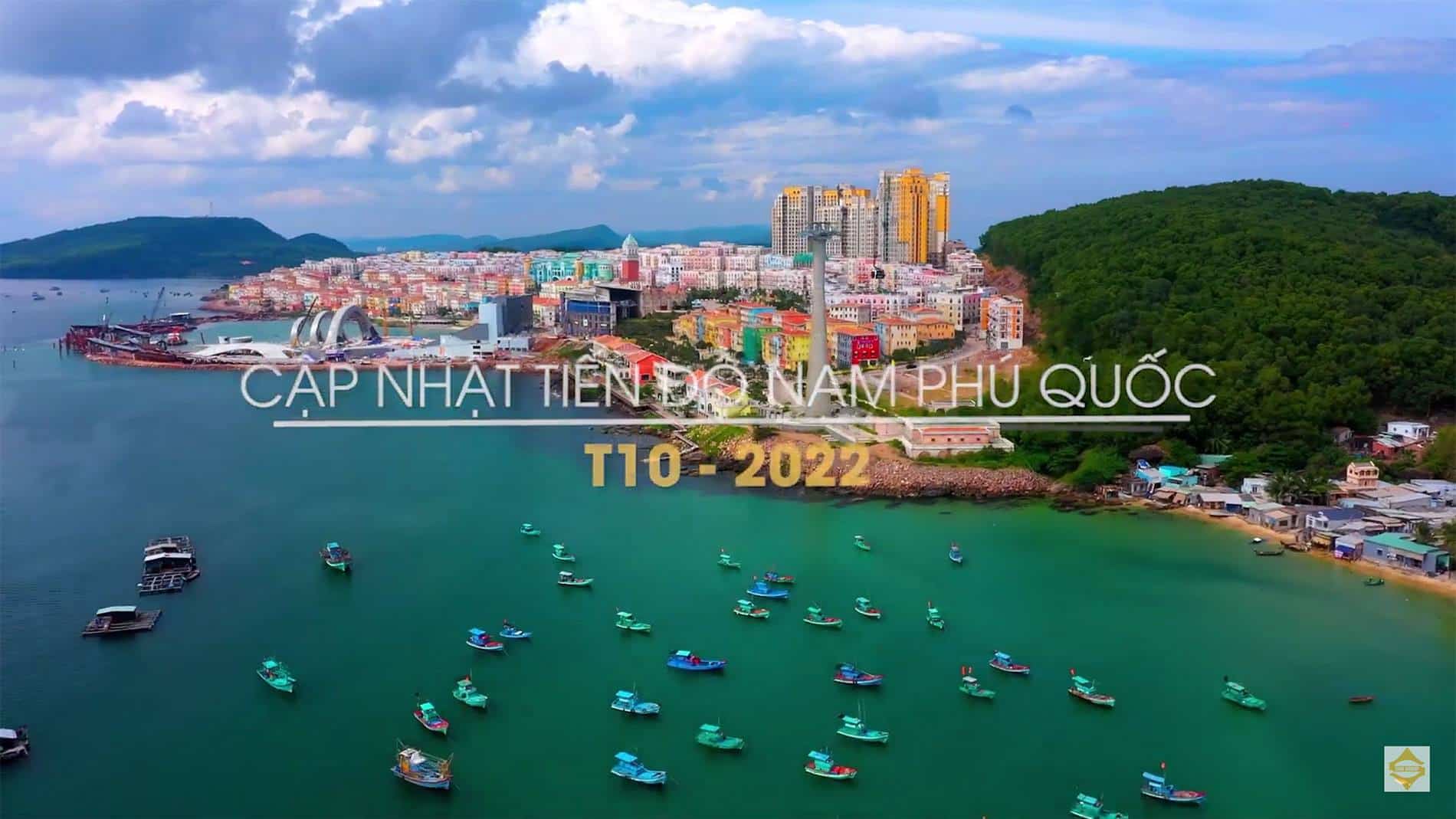 Tiến độ xây dựng tháng 10 năm 2022 Sunset Town và Sun Tropical Village Tiến độ xây dựng tháng 10/2022 Sunset Town và Sun Tropical Village