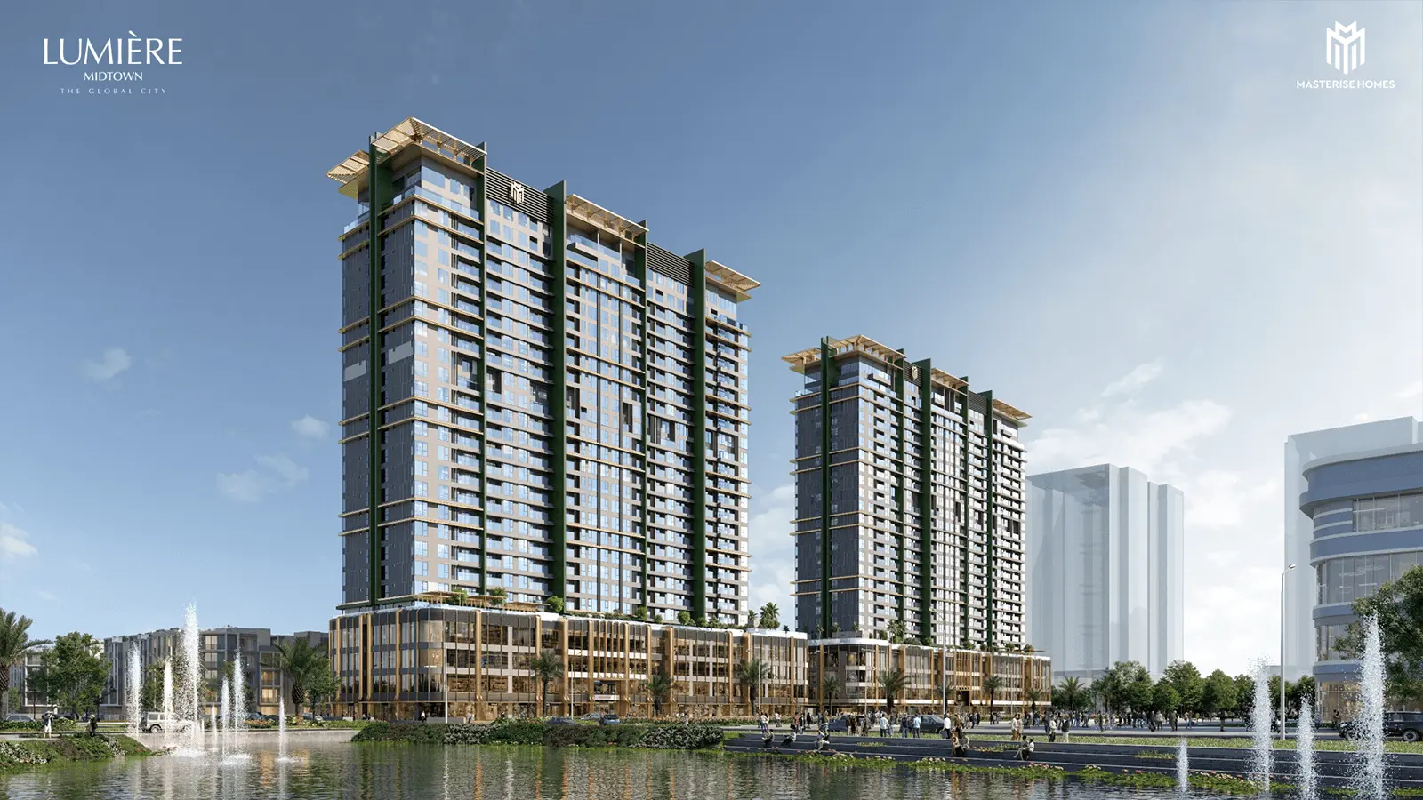 LUMIÈRE Midtown – Kiến trúc New York hiện đại kết hợp thiên nhiên, tạo nên không gian sống đẳng cấp tại The Global City.