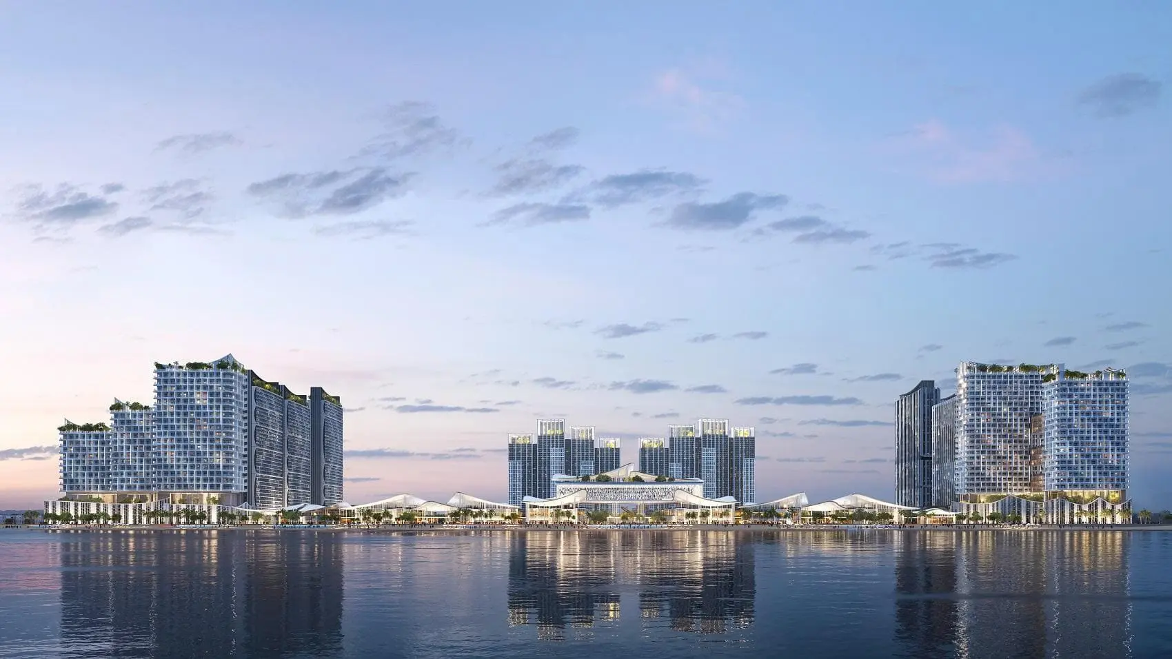 Toàn cảnh Blanca City – dự án biểu tượng của Vũng Tàu do Sun Group phát triển.