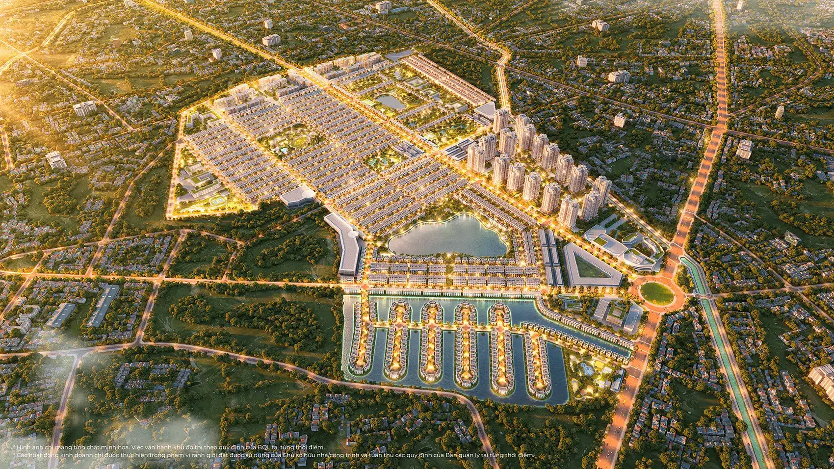 Toàn cảnh Vinhomes Green City – Đô thị All-in-One đầu tiên tại Tây Bắc TP.HCM, hứa hẹn cuộc sống thịnh vượng.