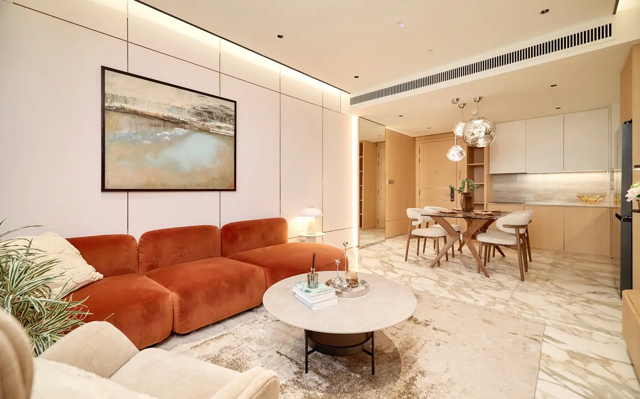 Căn hộ mẫu Sun Feliza Suites với thiết kế tinh tế và nội thất đẳng cấp. Ảnh: Ánh Dương.