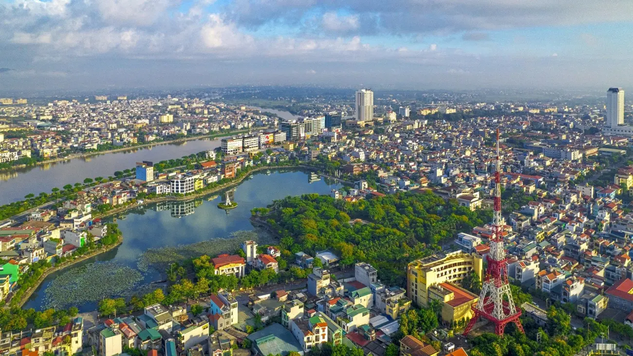 Cảnh quan đô thị hiện đại tại Ninh Bình, nơi quy tụ các dự án trọng điểm và cộng đồng cư dân trí thức. Ảnh: Ánh Dương