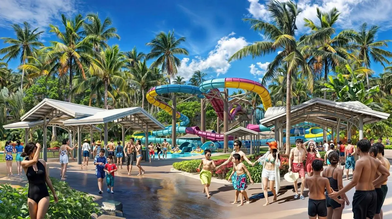 Công viên nước Sun World Vũng Tàu đáp ứng nhu cầu giải trí và nghỉ dưỡng cho cư dân Blanca City.