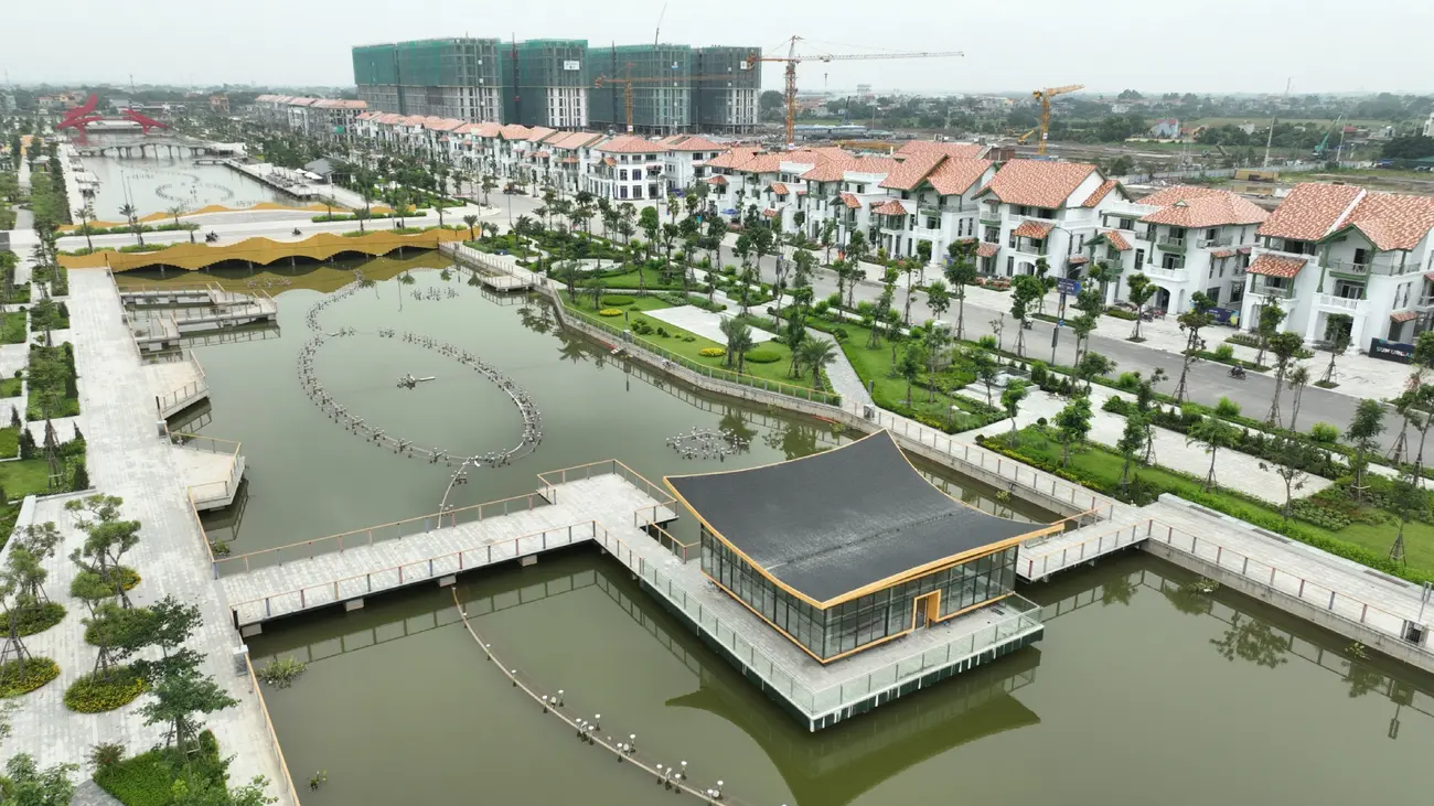 Không gian sống xanh tại Sun Urban City với hạ tầng và tiện ích hoàn thiện. Ảnh: Ánh Dương.