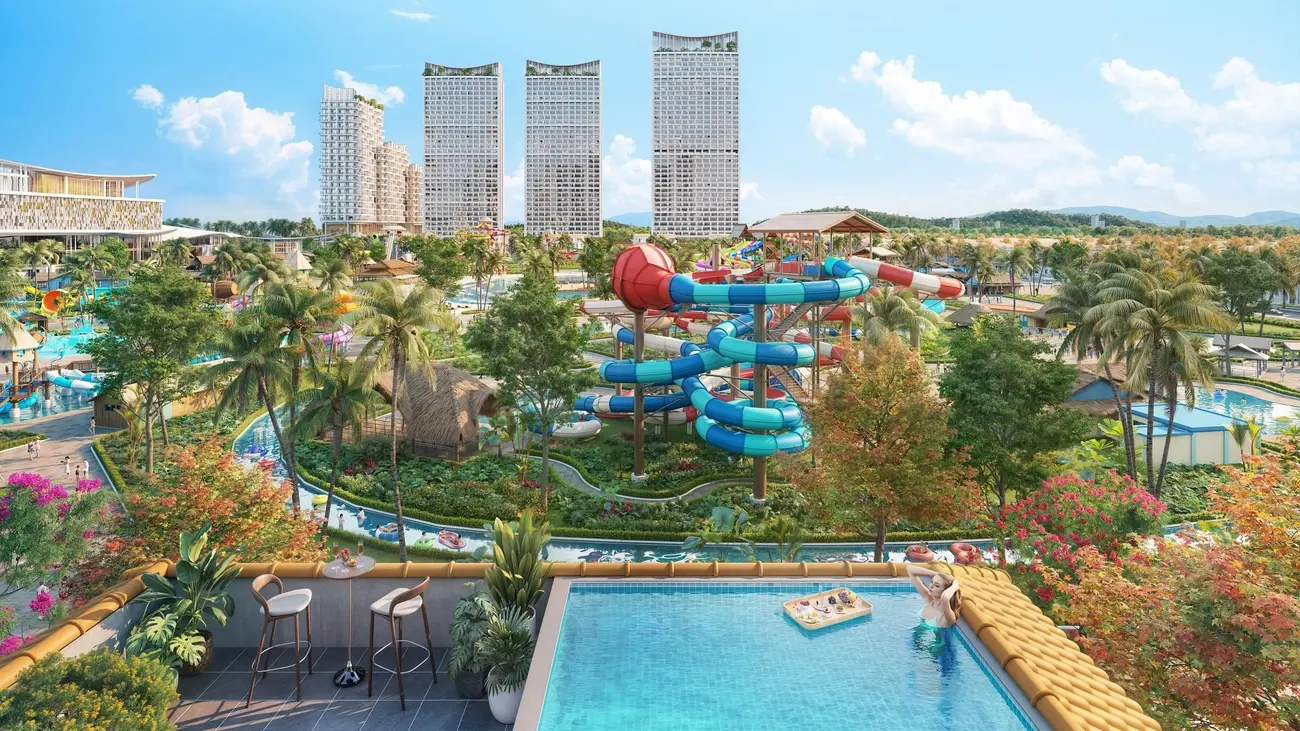 Khu vực giải trí và nghỉ dưỡng cao cấp tại dự án Blanca City Vũng Tàu với nhiều tiện ích hiện đại (Ảnh: Sun Group).