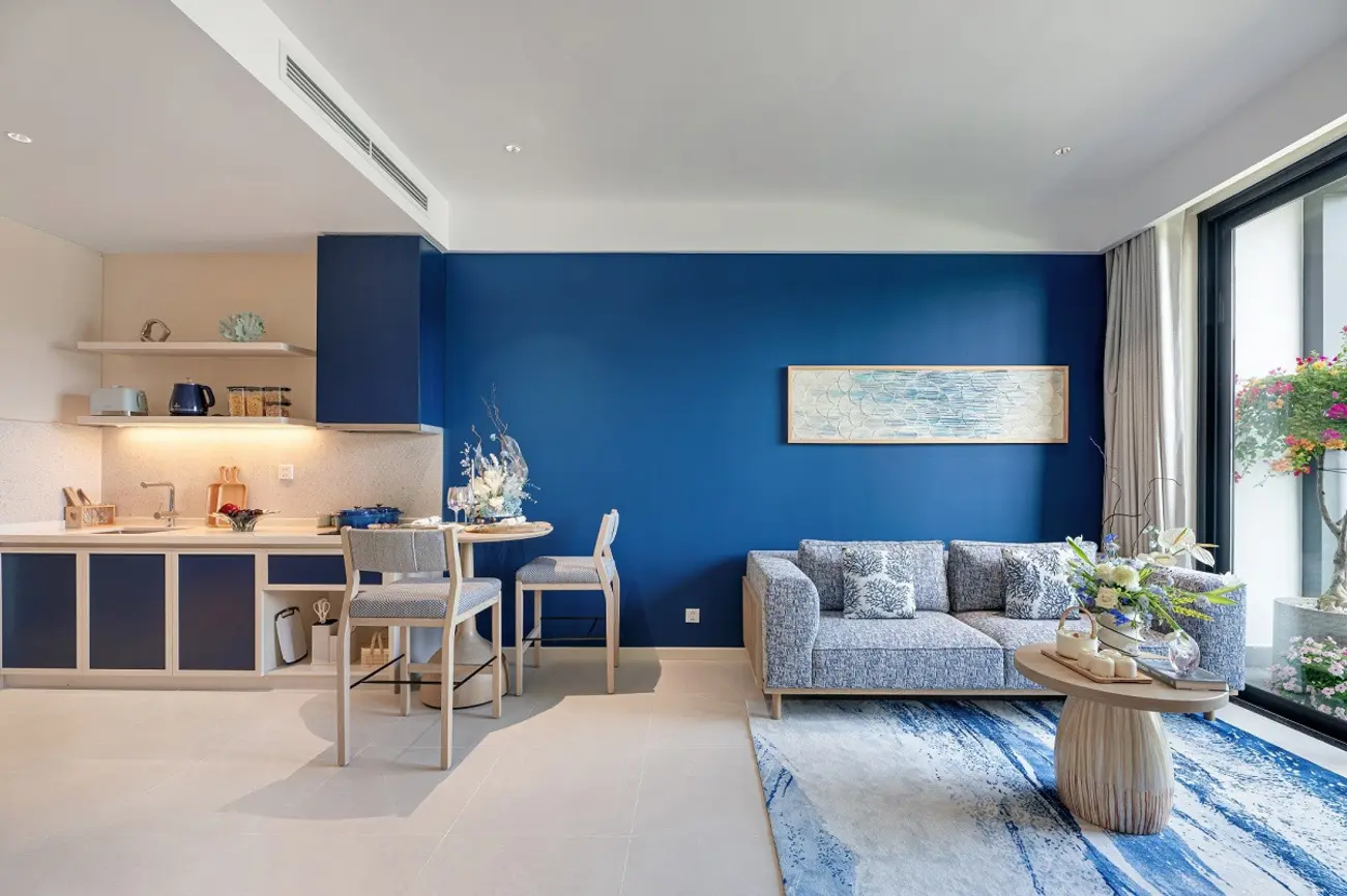 Nội thất hoàn thiện tiêu chuẩn quốc tế tại căn hộ Blanca 6&7, Blanca City, Vũng Tàu.