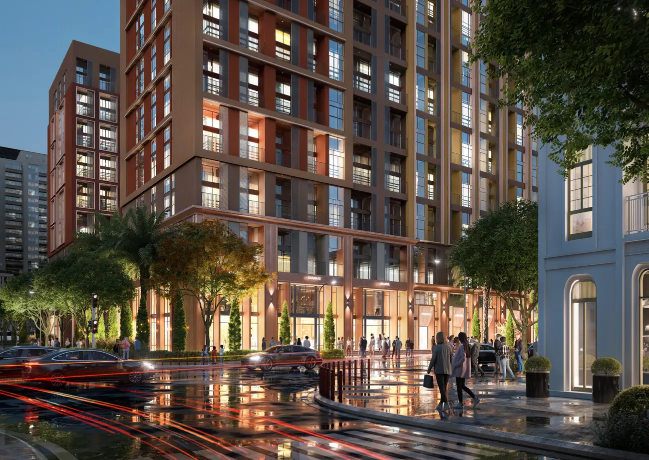 Park Residence – không gian sống đẳng cấp tại Sun Urban City, gắn liền với công viên và kiến trúc hiện đại. Ảnh: Sun Property