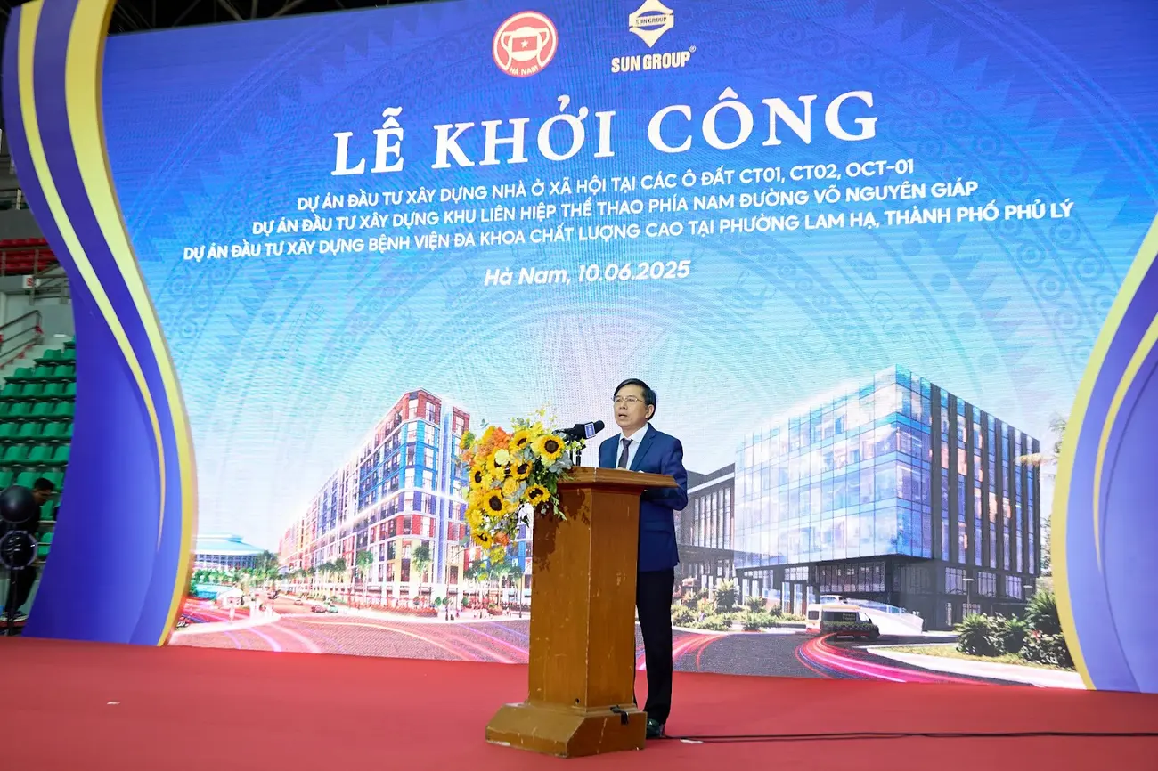 3 dự án an sinh xã hội của Sun Group chính thức khởi công tại Hà Nam