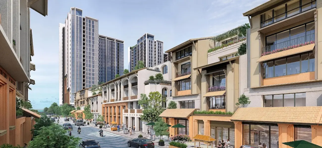 Phối cảnh Khu đô thị hỗn hợp Nha Trang của Tập đoàn Sun Group, một biểu tượng kiến trúc mới tại Khánh Hòa.