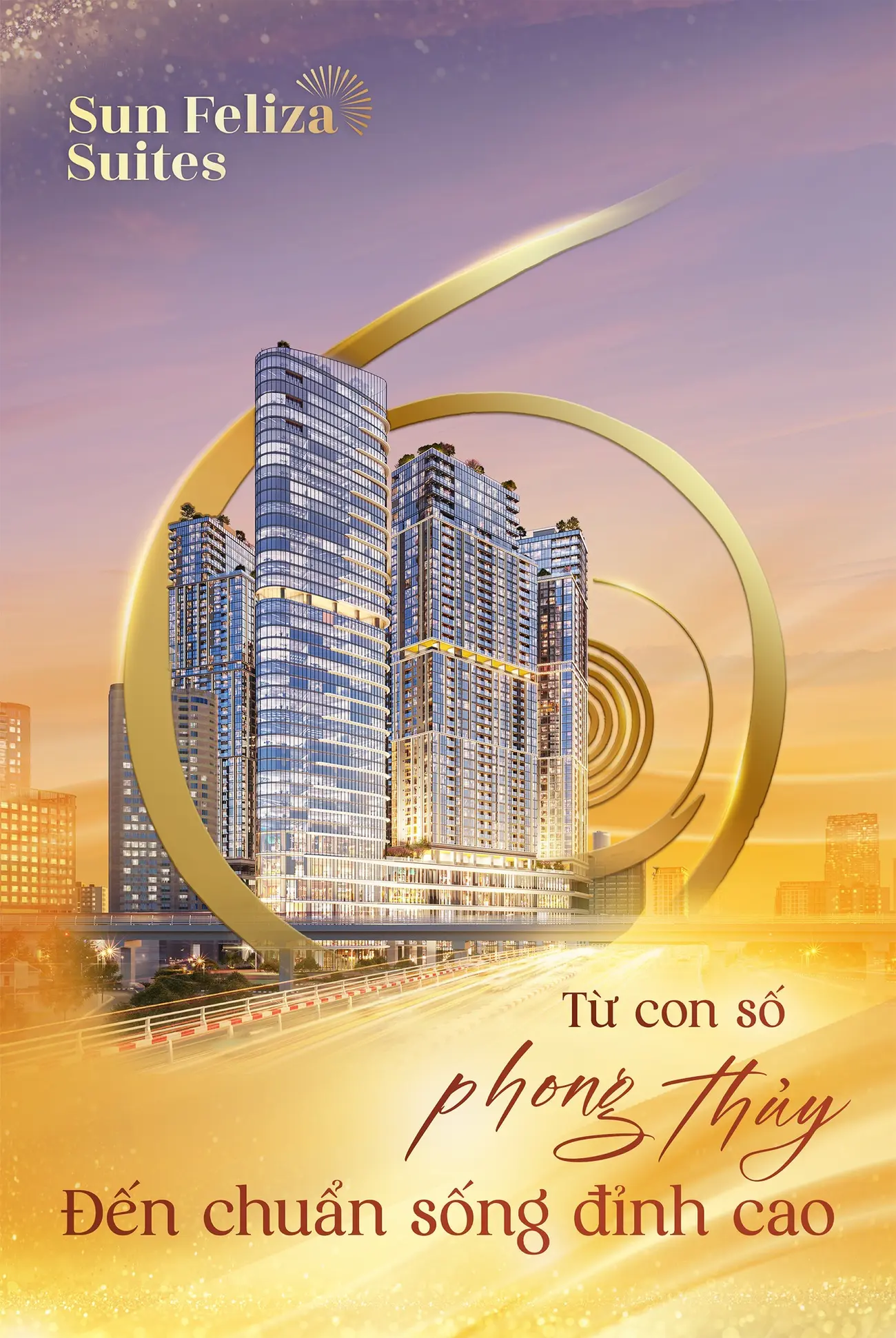 Số 6 – Tinh hoa phong thủy tại Sun Feliza Suites, nâng tầm chuẩn sống đỉnh cao tại trung tâm Hà Nội.