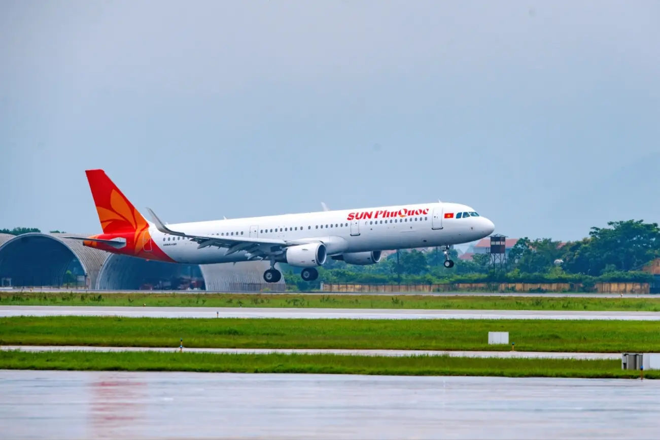 Sun PhuQuoc Airways khởi hành chuyến đầu tiên từ 1/11/2024