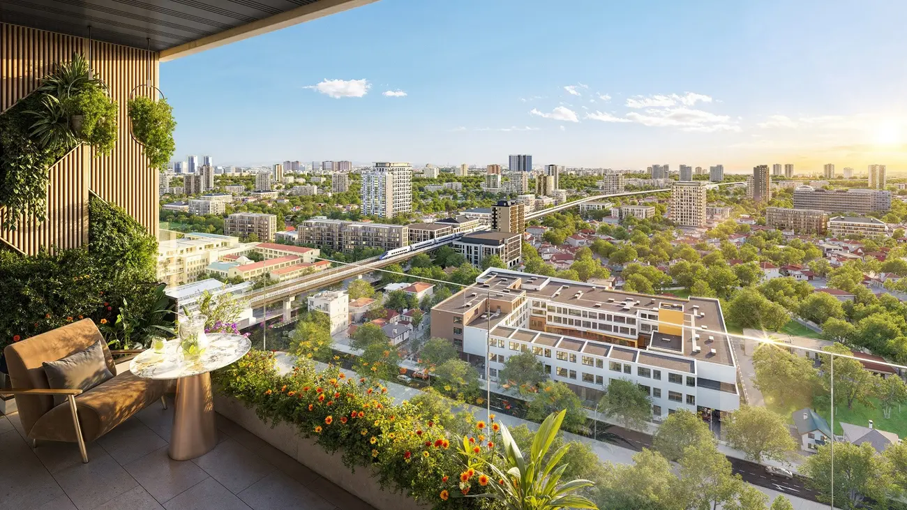Tầm nhìn panorama tuyệt đẹp từ căn hộ Sun Feliza Suites, mang lại cảm giác bình yên và thư thái cho cư dân.