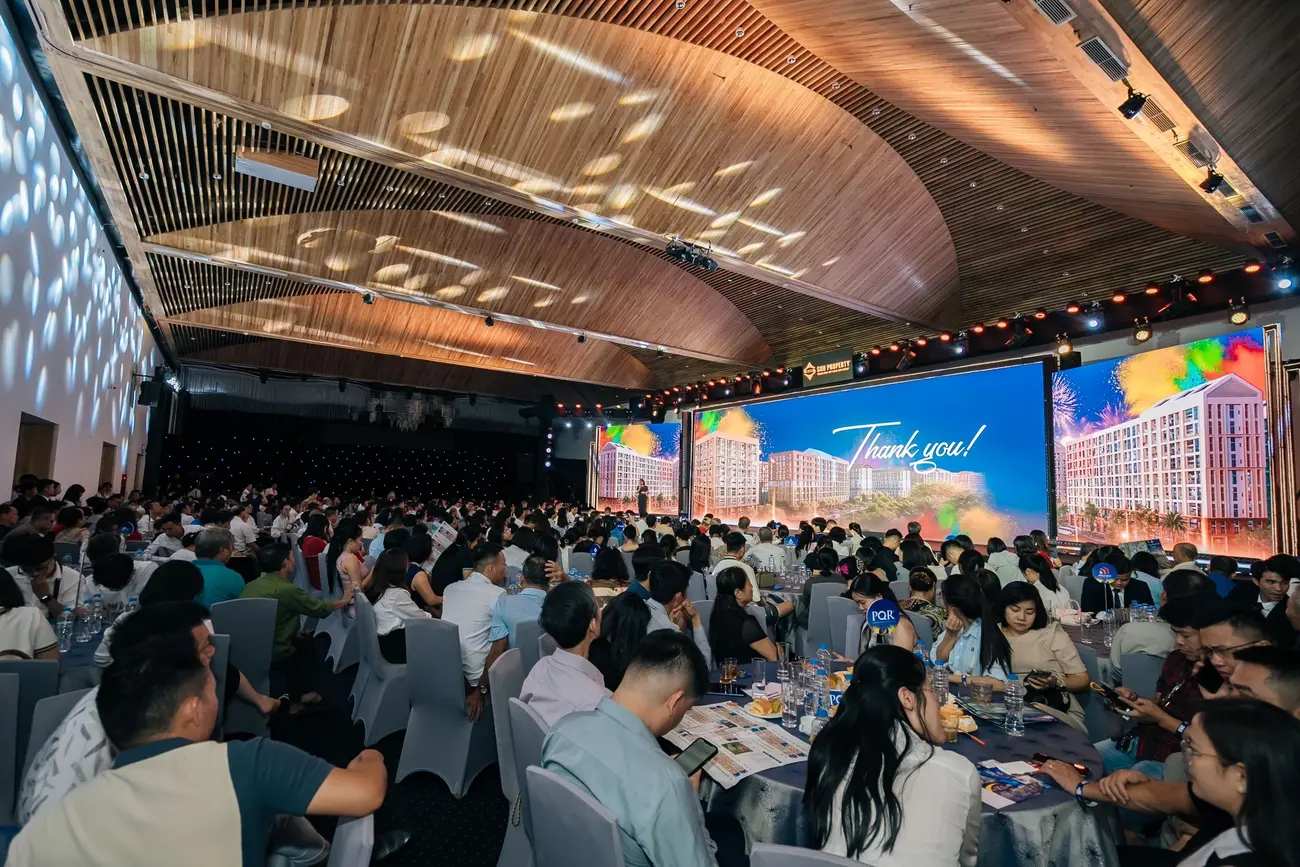 Toàn cảnh sự kiện ra mắt Sun Urban City Nam Định với gần 800 nhà đầu tư tham dự (Ảnh: Ánh Dương).