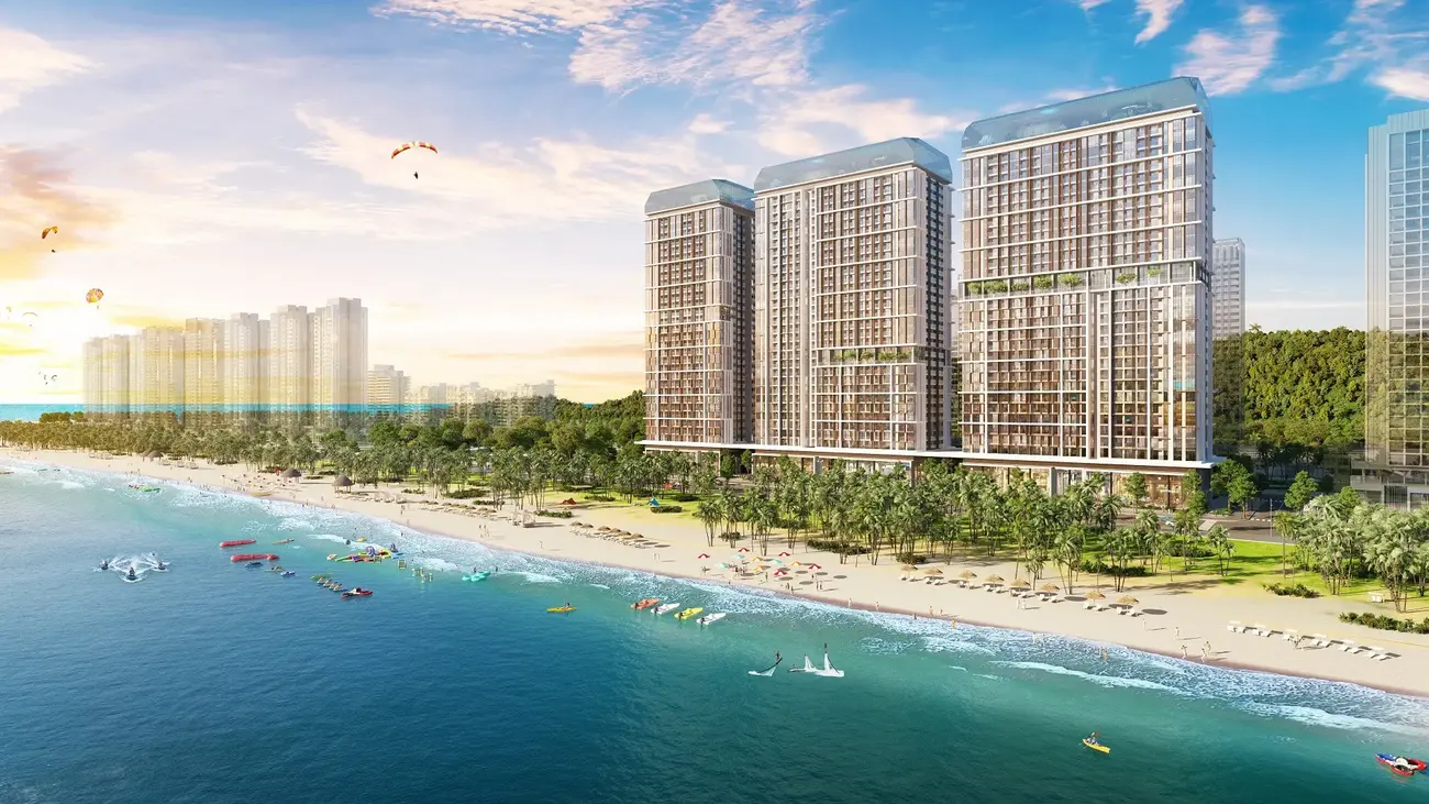 Sun Centro Town – Tâm điểm lưu trú với tầm nhìn hướng vịnh Hạ Long, mang đến trải nghiệm đẳng cấp. Ảnh: Sun Property.