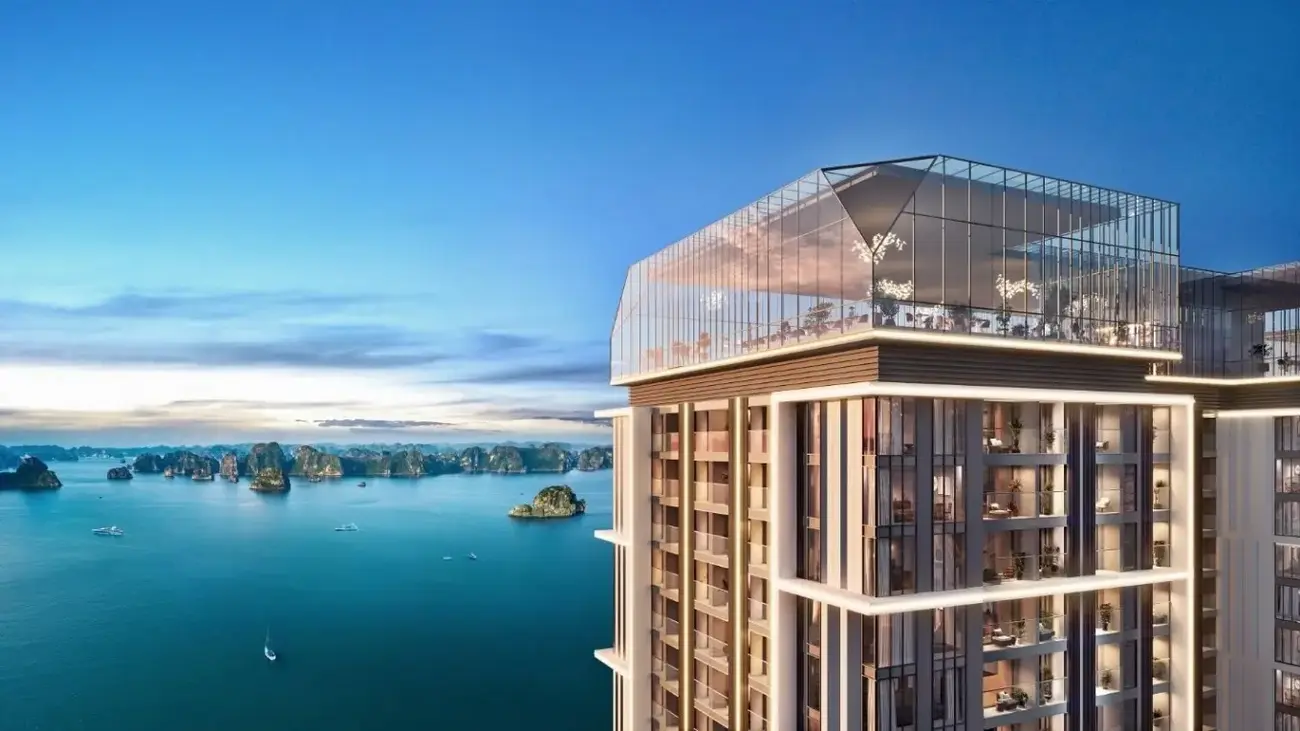 Sun Elite City với tầm nhìn toàn cảnh vịnh Hạ Long, đem lại trải nghiệm sống đẳng cấp. Ảnh: Sun Property