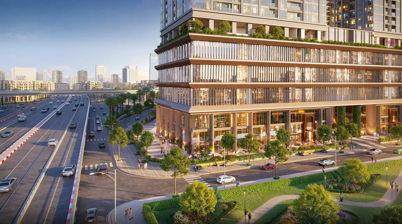 Tổ hợp căn hộ cao cấp Sun Feliza Suites nằm tại trung tâm Cầu Giấy với tiện ích hoàn hảo và không gian sống xanh.