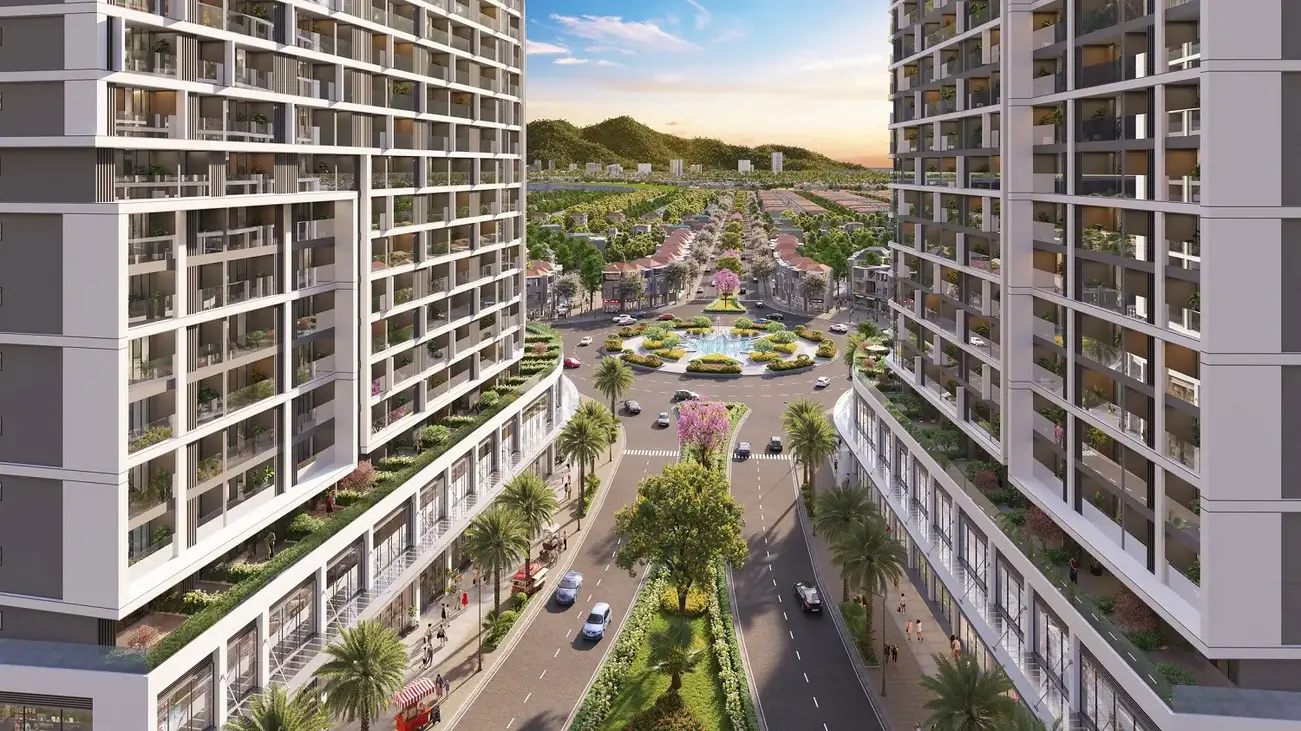 Tổ hợp căn hộ Cora Tower – không gian sống sinh thái với tiện ích đa dạng, kết nối linh hoạt. Ảnh: Sun Property