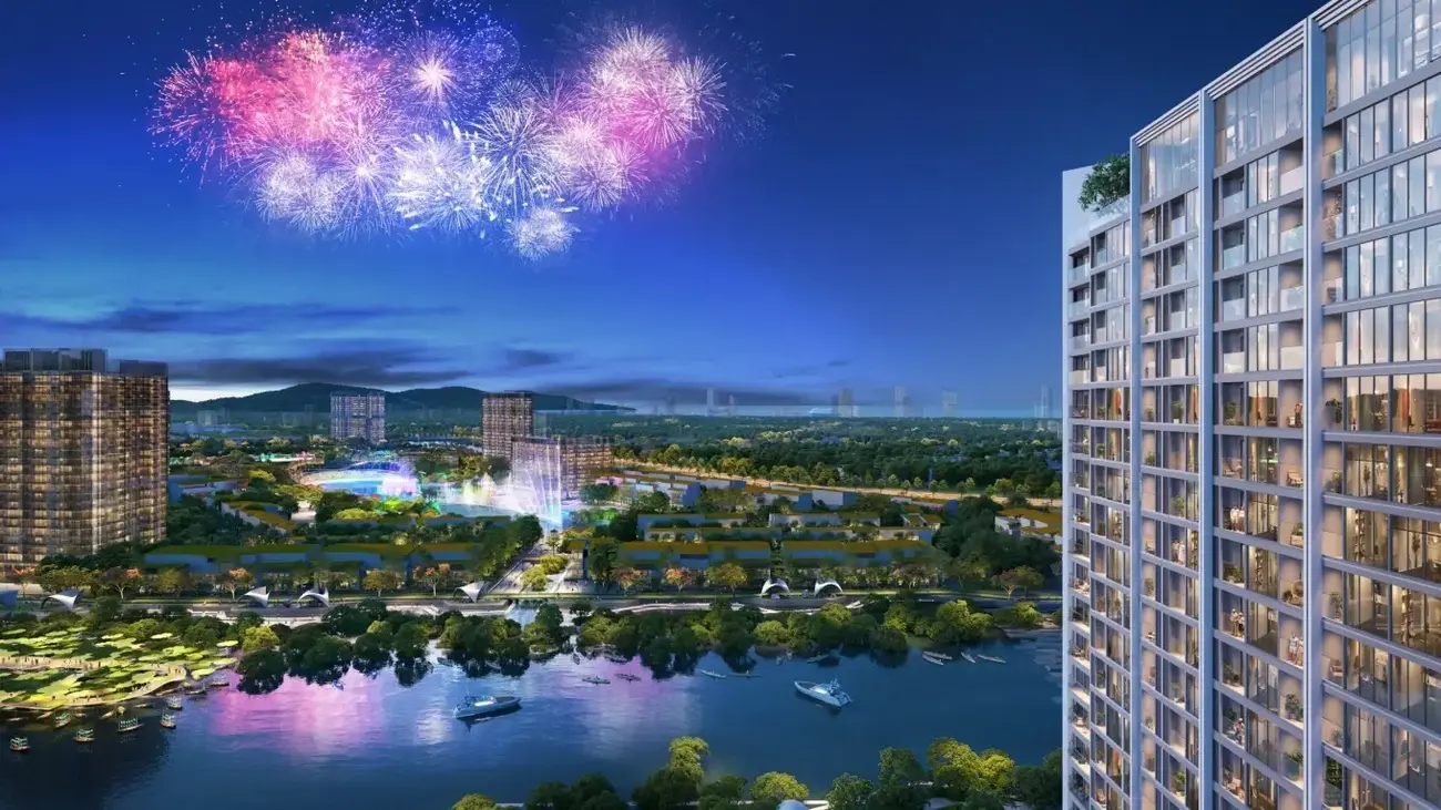 Khu đô thị Charmora City với kiến trúc hiện đại và tiện ích đa dạng, đem lại cuộc sống xanh và tiện nghi. Ảnh: Sun Property.