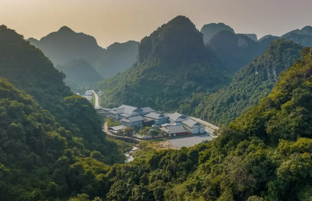 Khu nghỉ dưỡng khoáng nóng tại Quang Hanh là điểm đến lý tưởng để tái tạo năng lượng. Ảnh: Ánh Dương