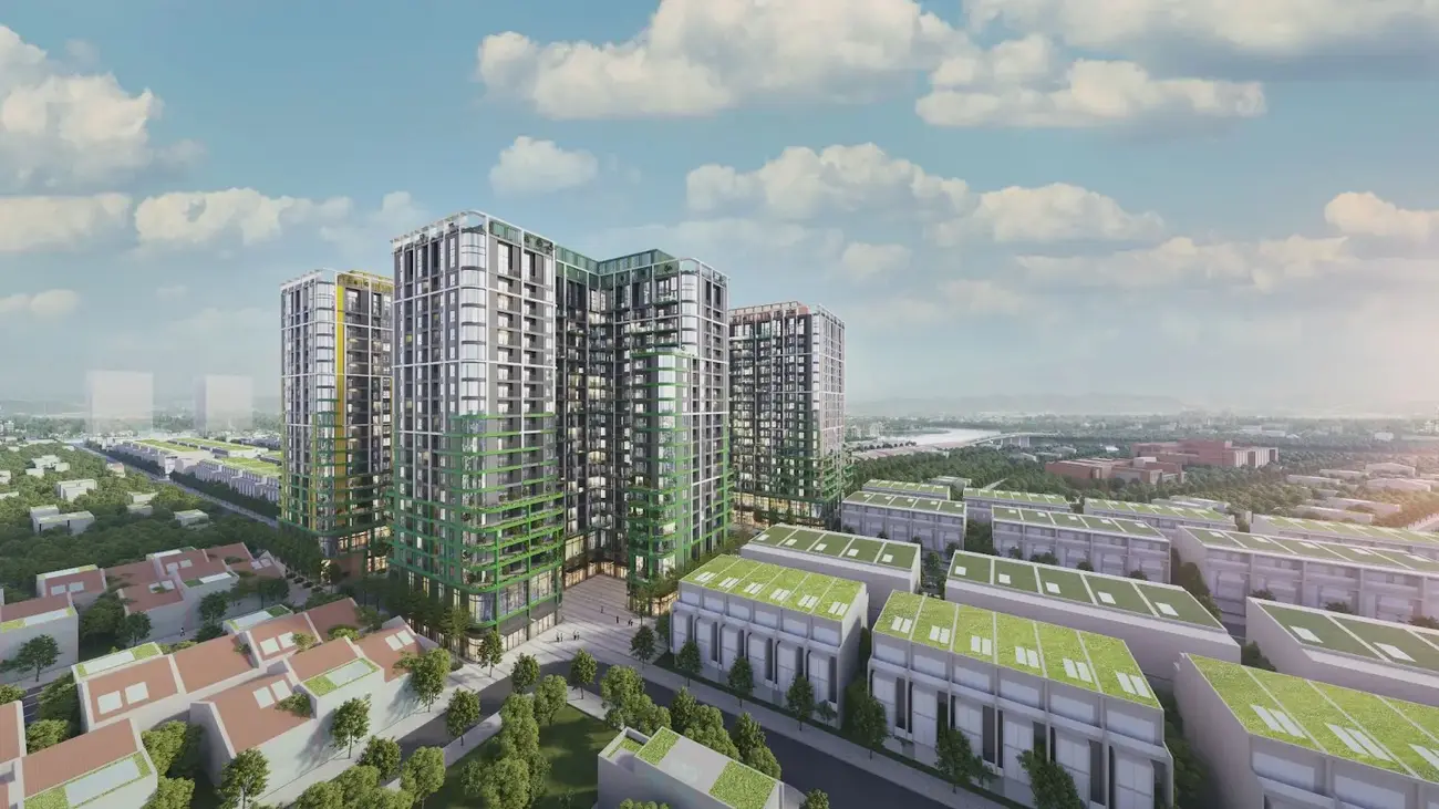 Phân khu FourS Tower tại trung tâm khu đô thị sinh thái Sun Riverpolis, điểm nhấn mới của Nam Đà Nẵng.